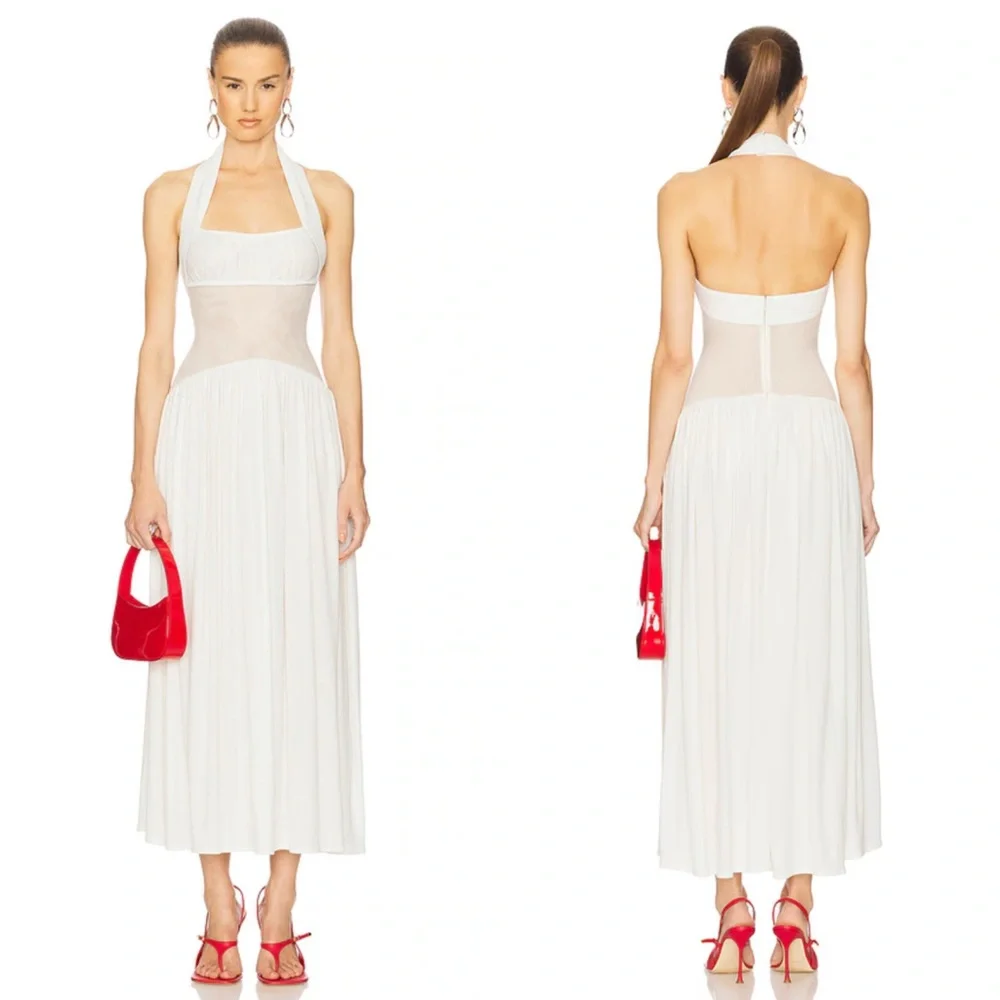 Helsa The Leora Dress in Sugar White Size XS NEW! New with tags!